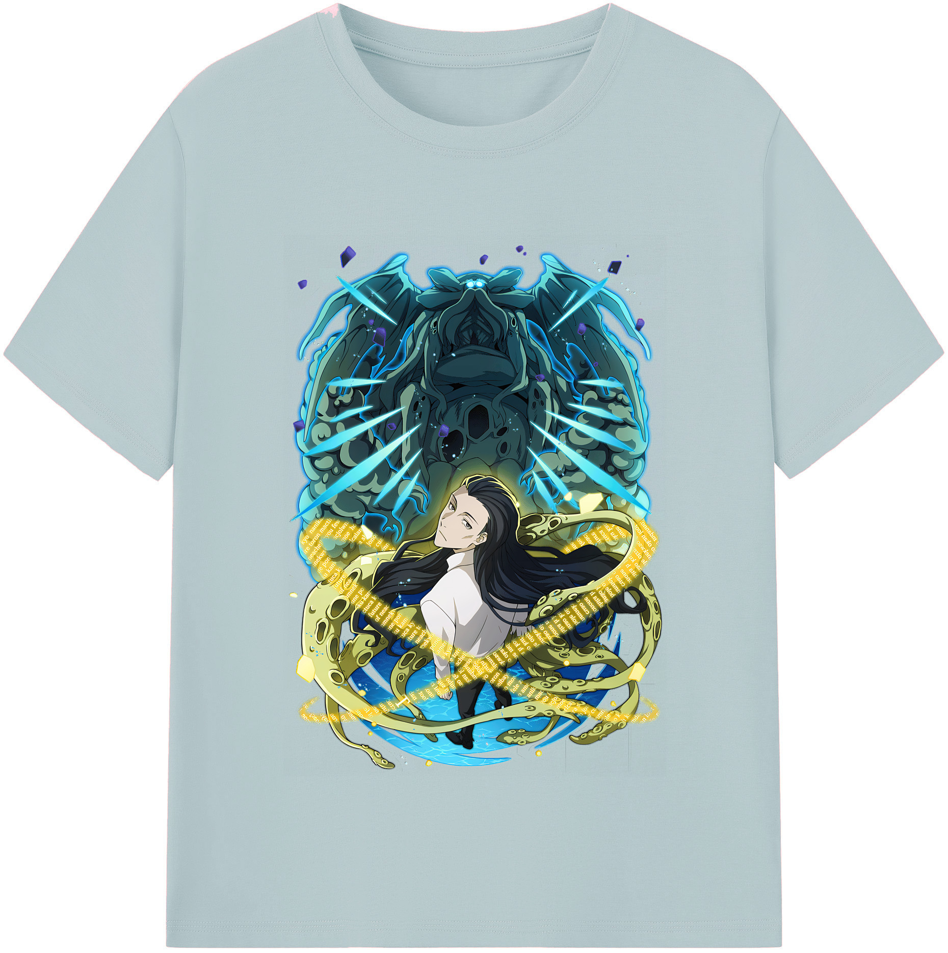 （画像用） 文豪ストレイドッグス Bungo Stray Dogs 綿100％半袖Tシャツ（フロントプリント）